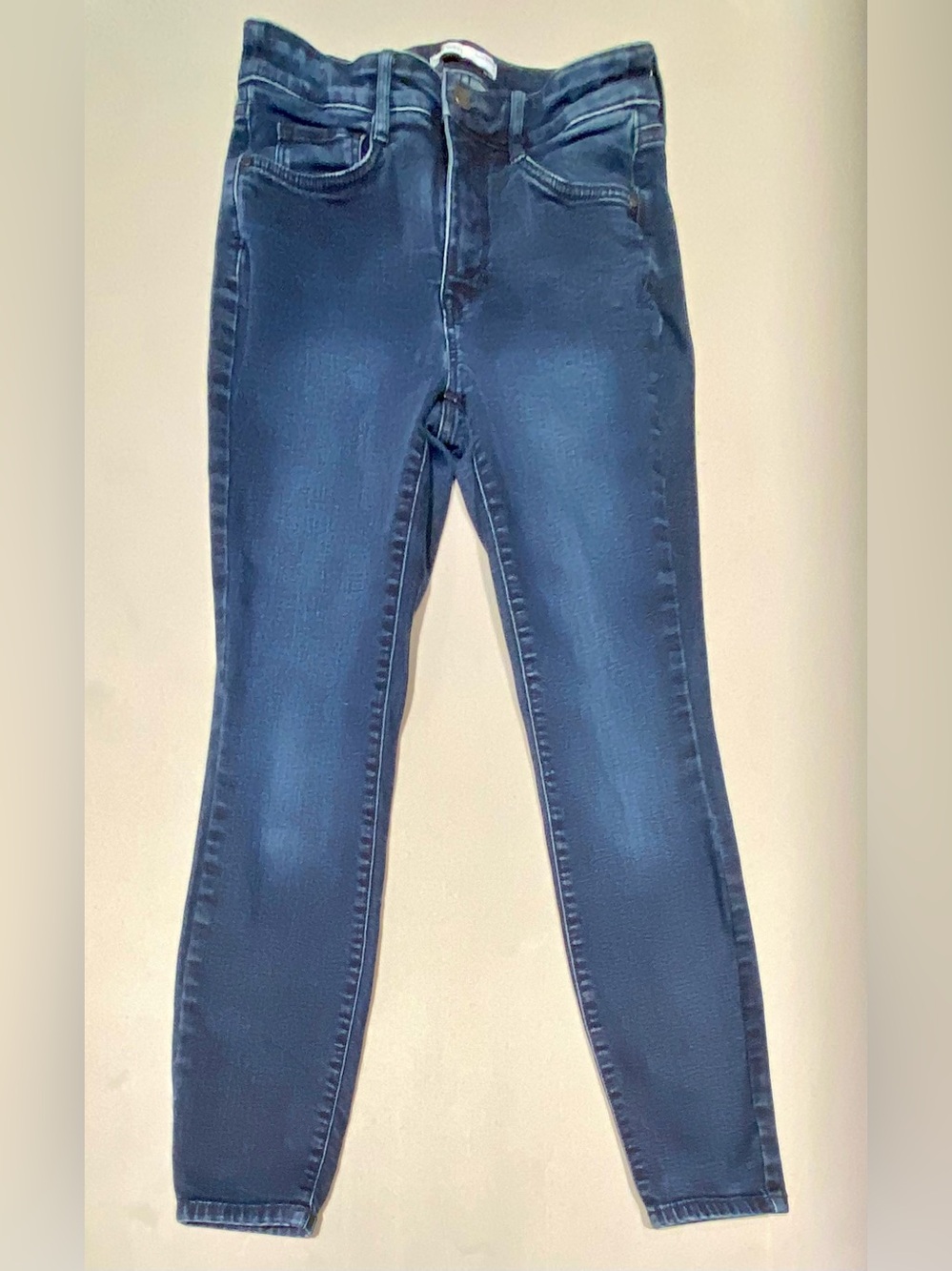 Nine West Curvy Skinny Blue Jeans, size 4